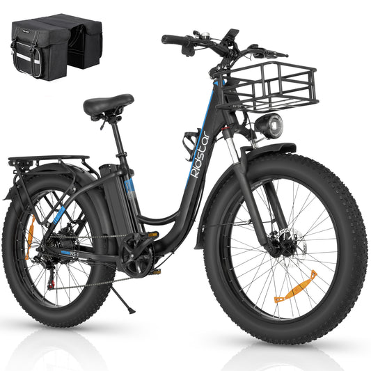 Ridstar MN26 1500W Fat Tire Mountain Ebike