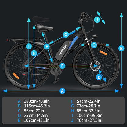 Ridstar S29 Pro 250W Slimline Electric Bicycle