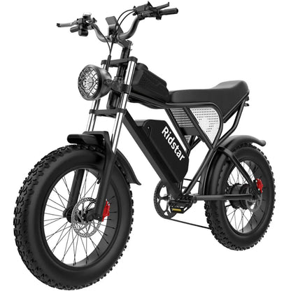 Ridstar Upgraded Q20 1000W Fat Tire Electric Bicycle